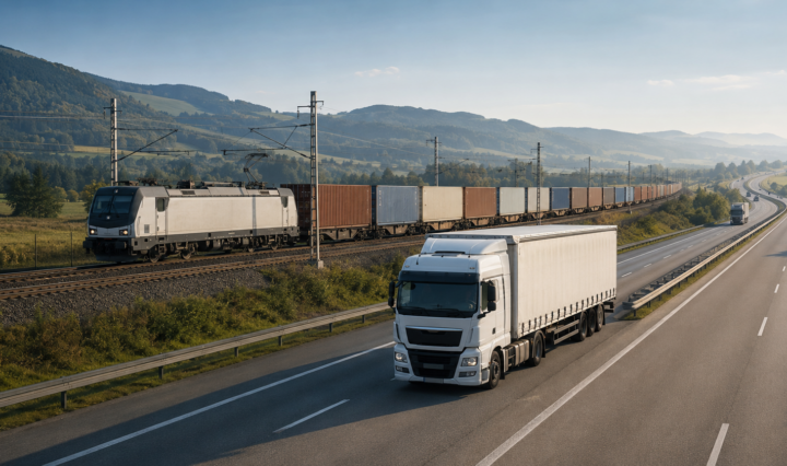 Silnice zůstávají páteří evropské logistiky. Intermodalita roste, revoluce se ale nekoná